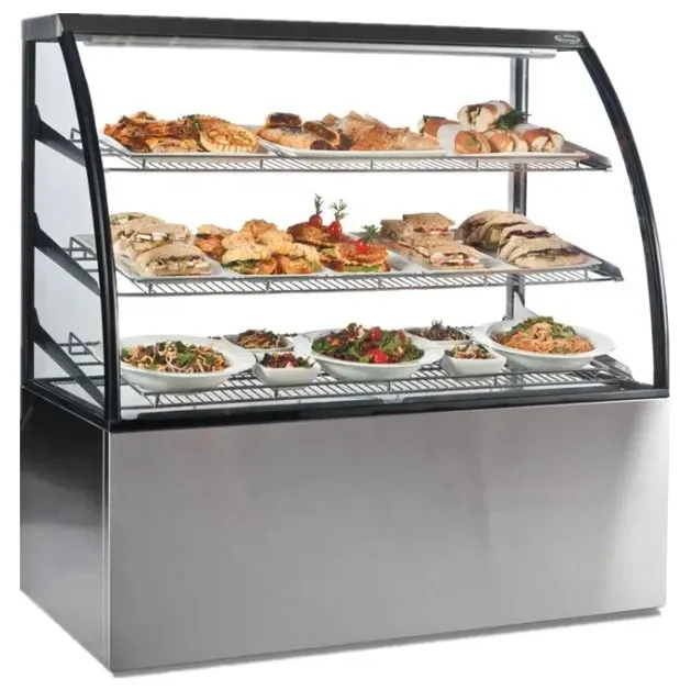 36'' CHEF Pastry Display Warmer Curved Glass HD-903C