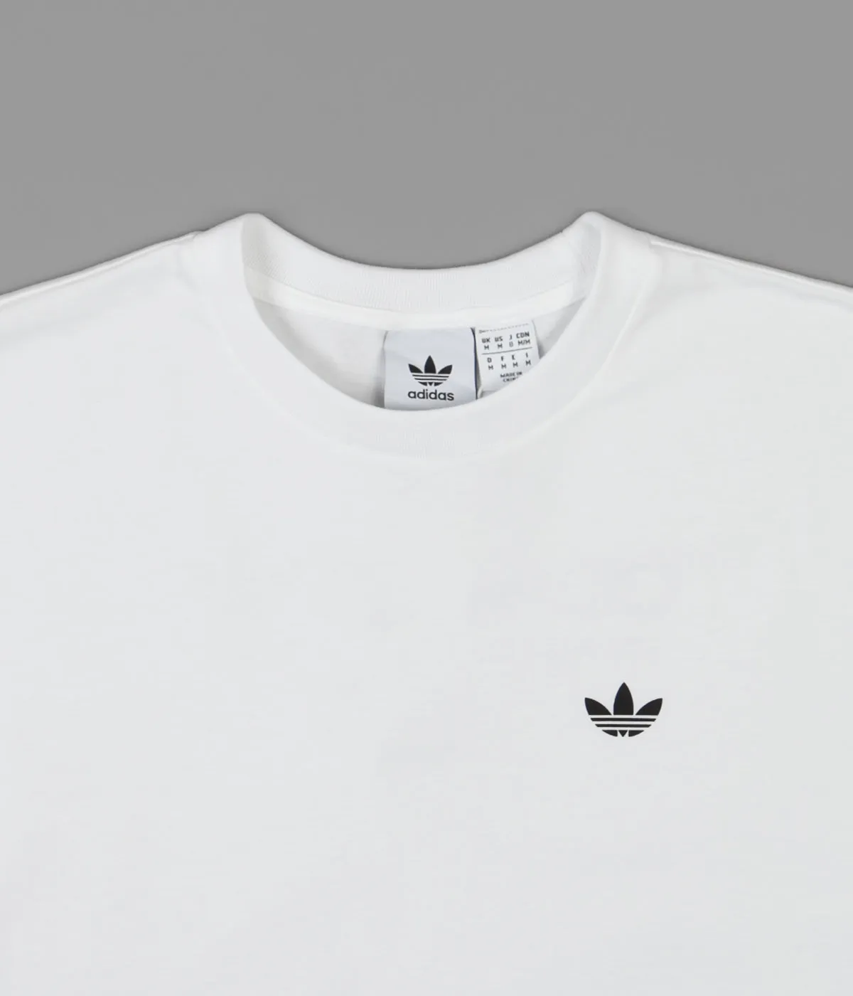 Adidas 4.0 Logo T-Shirt - White / Black