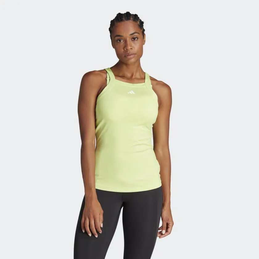 ADIDAS AEROREADY TRAIN ESSENTIALS MINIMAL BRANDING TANK TOP - HZ5628