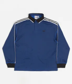 Adidas Long Sleeve Football Jersey - Bluebird / Brown / Black