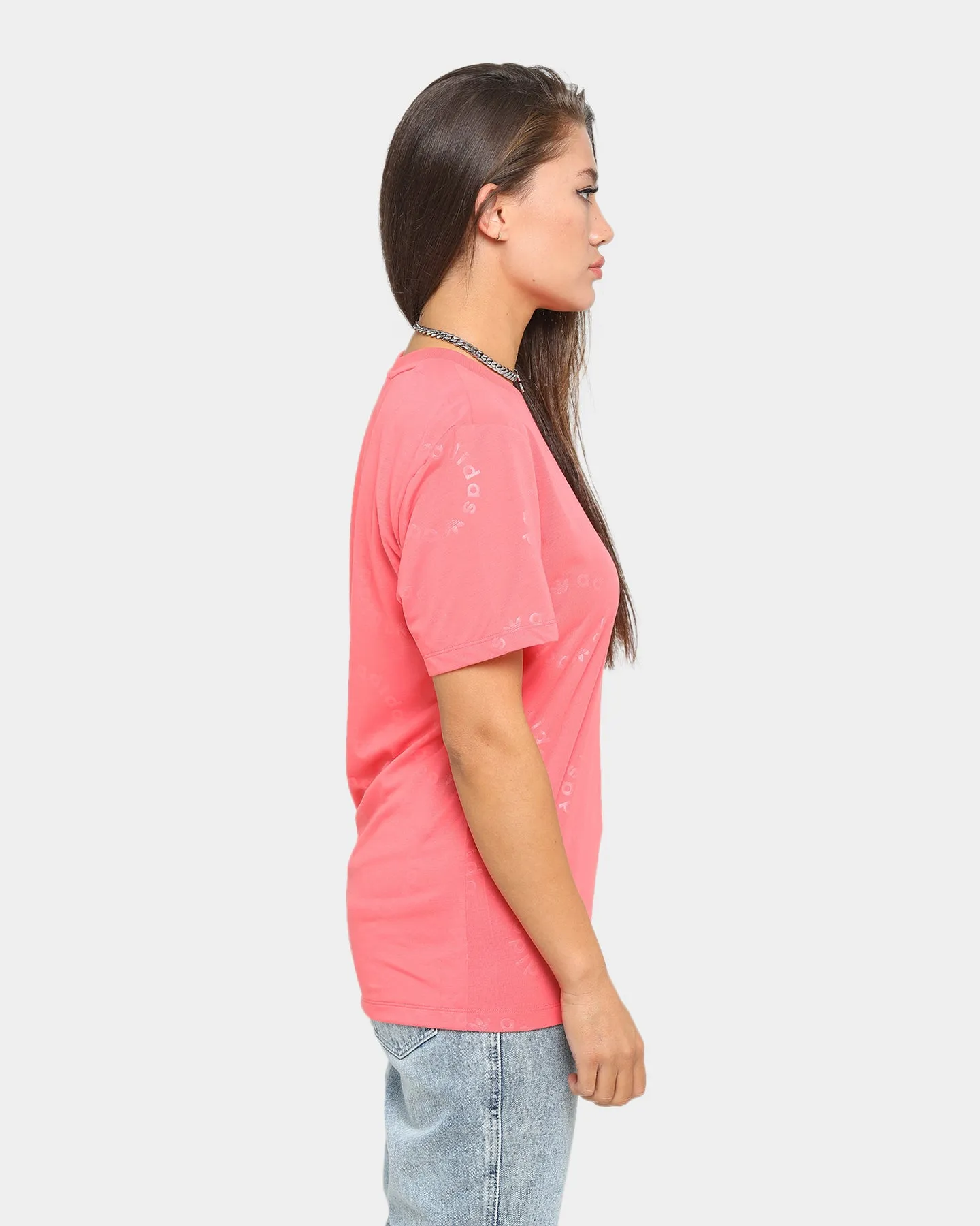 Adidas Women's Short Sleeve T-Shirt Magenta