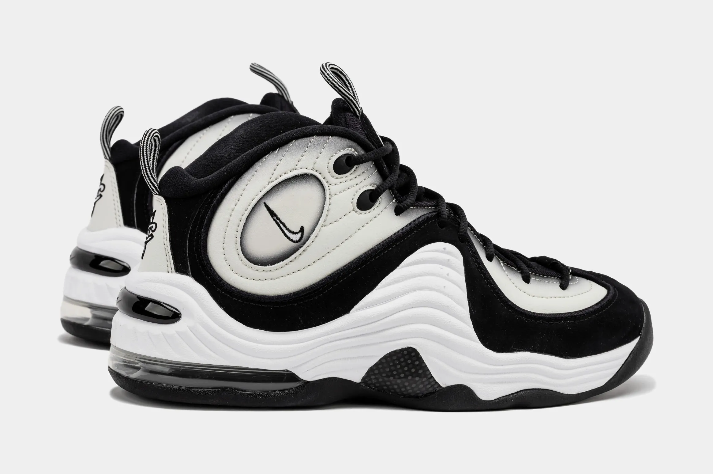 Air Penny 2 Mens Basketball Shoes (Black/White)