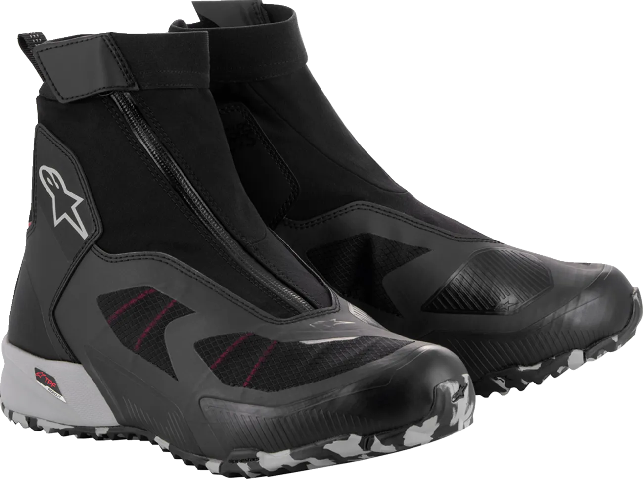 ALPINESTARS CR-8 Gore-Tex? Shoes - Black/Grey/Red - US 10 2338224122210