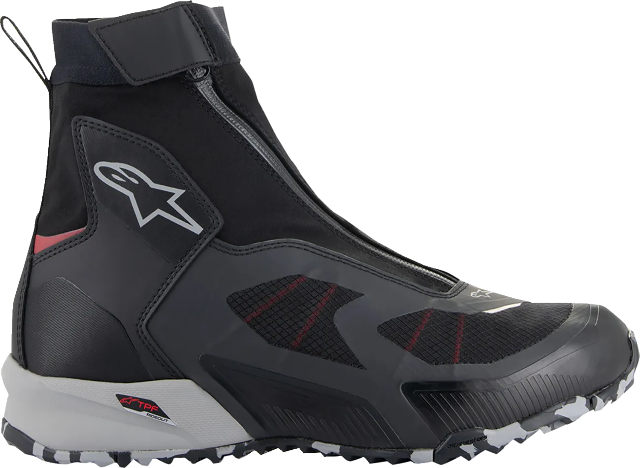 ALPINESTARS CR-8 Gore-Tex? Shoes - Black/Grey/Red - US 10 2338224122210