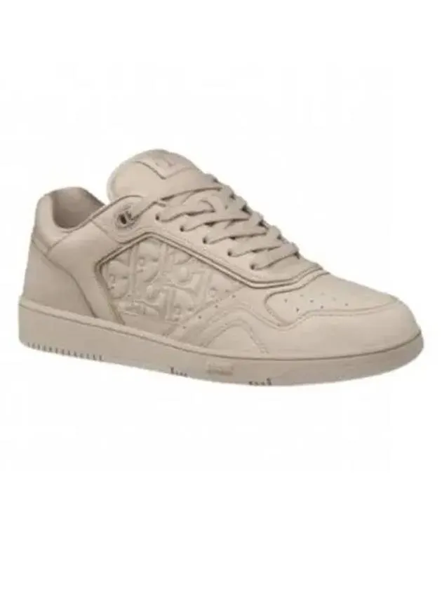 B27 Oblique Detail Low Top Sneakers Beige