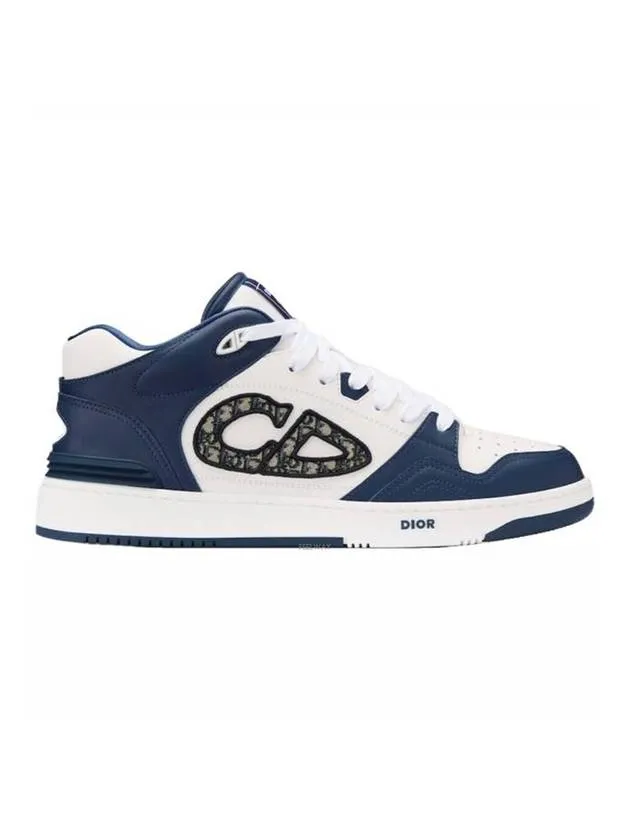 B57 High Top Sneakers Navy White