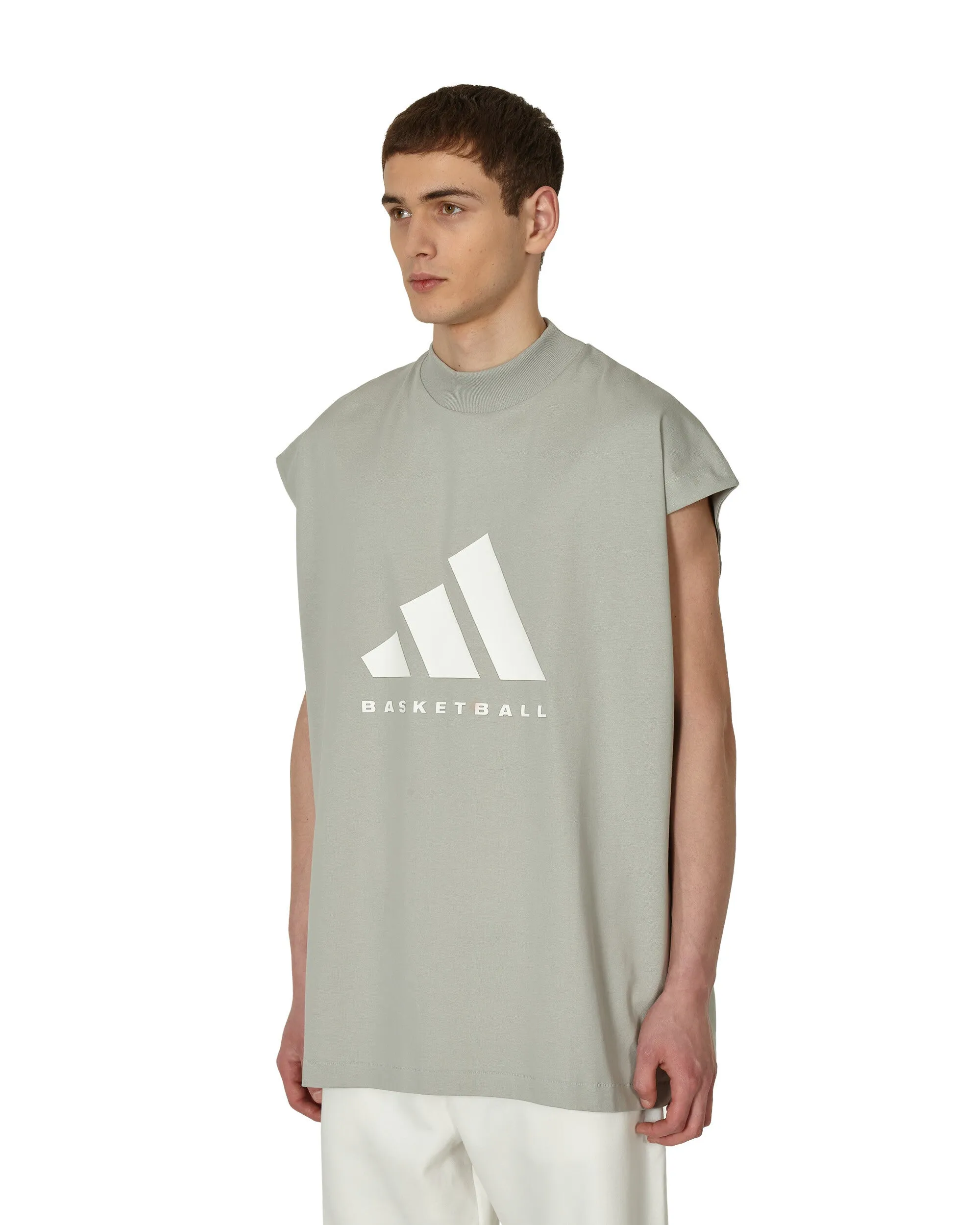 Basketball Tank Top Grey