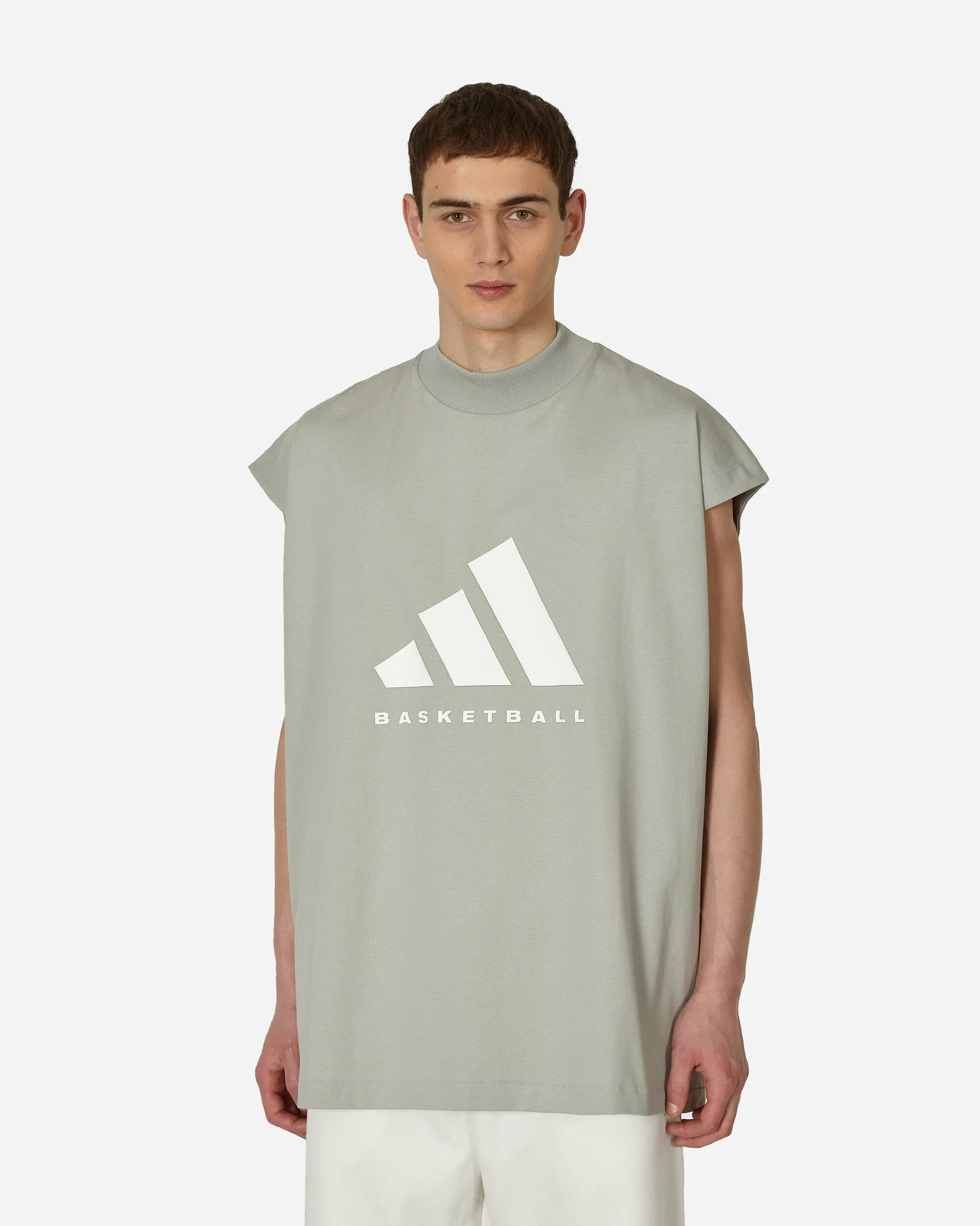 Basketball Tank Top Grey