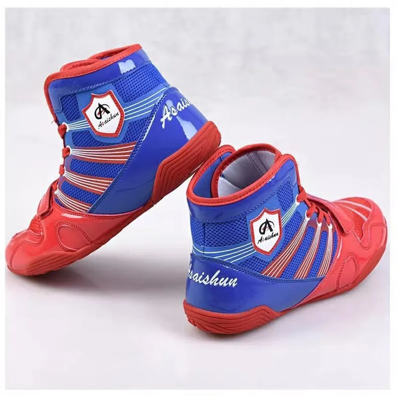 Breathable Anti Slip Mens' Boxing / Wrestling Shoes