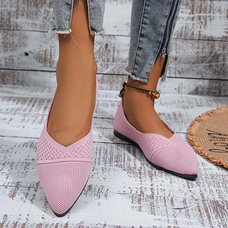 Breathable Pointed Toe Shoes