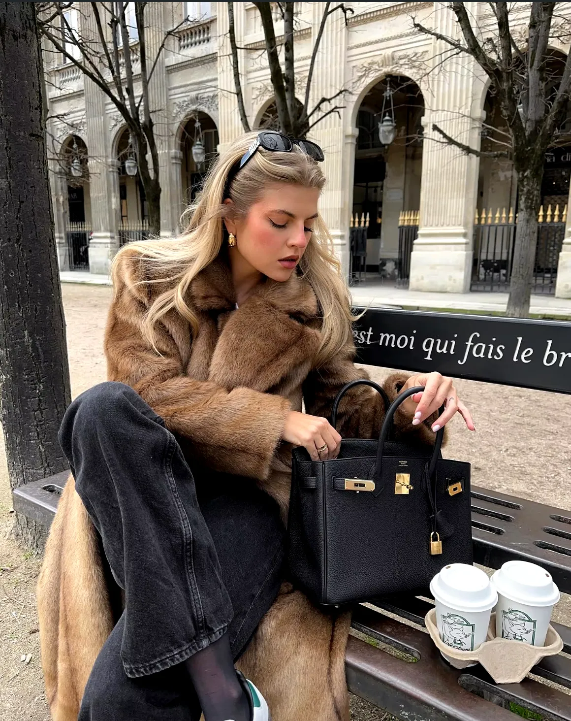 Bruna Shearling Coat