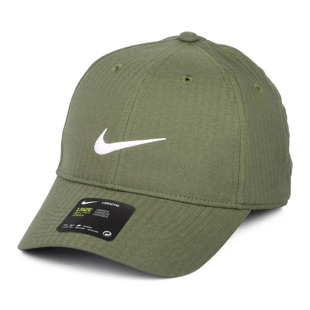 Casquette Legacy 91 Tech Tonal Stripes olive NIKE GOLF