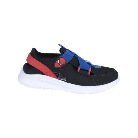 Chaussures de Sport pour Enfants Spiderman Noir