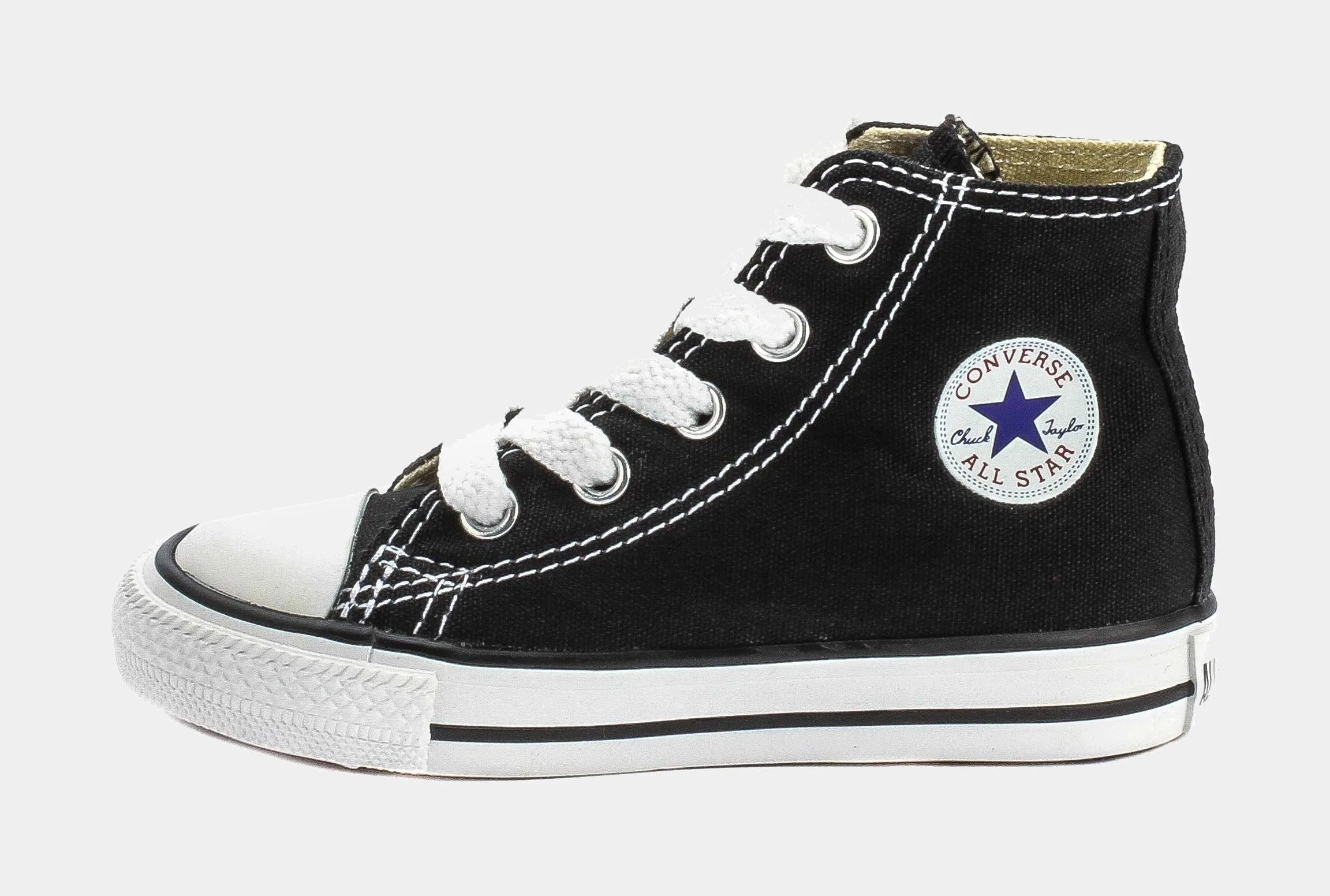 Chuck Taylor All Star High Infant Toddler Lifestyle Shoes (Black/White)