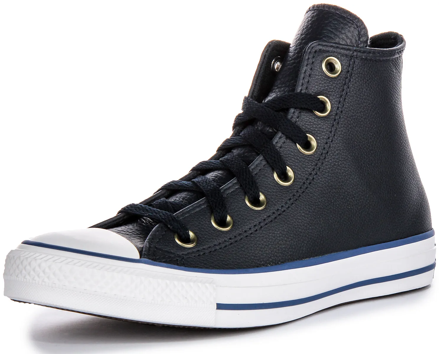 Converse All Star A08584C High Top In Navy White Leather