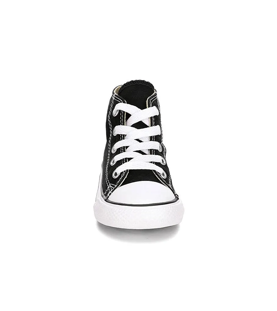 Converse All Star Black/White Hi Top Toddler Shoes