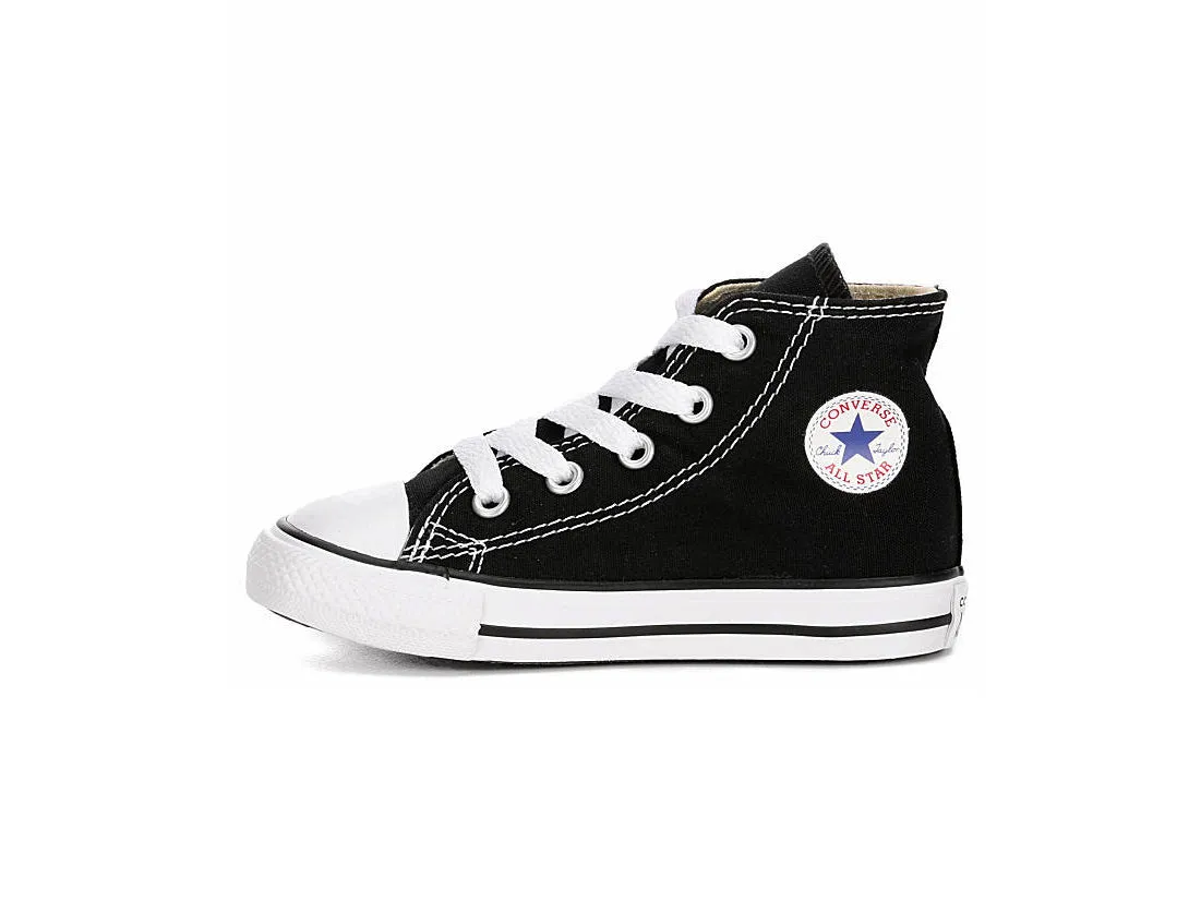 Converse All Star Black/White Hi Top Toddler Shoes