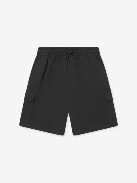 Converse Boys Lifestyle Woven Cargo Shorts in Black