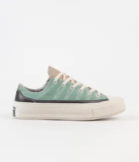 Converse Chuck 70 Ox Cozy Granola Shoes - Cool Sage / Slate Lilac