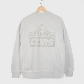 Converse Cons - Welcome Skate Store Gold Standard Crewneck Sweatshirt - Ash Grey