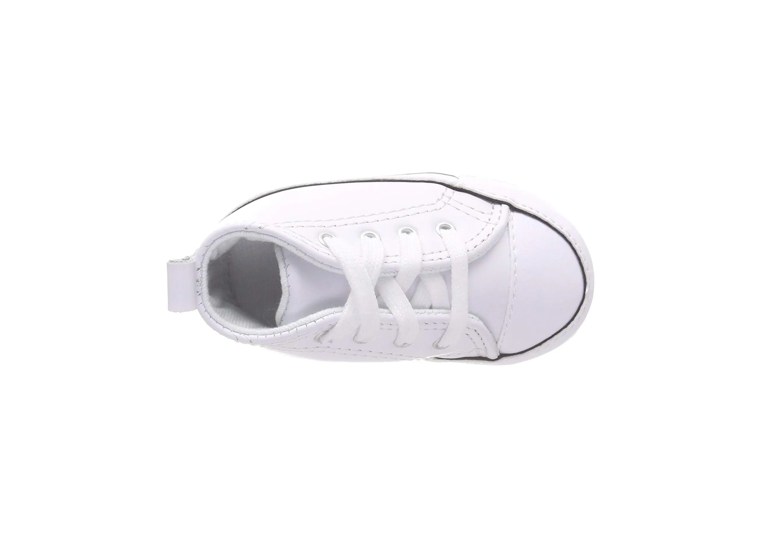 Converse First Star White Leather Hi Top Crib Shoes