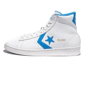 Converse Pro Leather Mid - White/Coast Blue