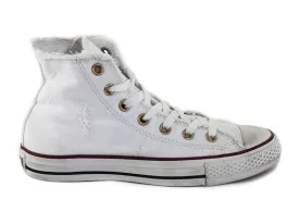 Converse sneakers alta in denim CT HI 123159 bianca