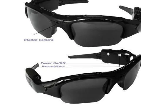 Covert Camcorder Sunglasses for Convenience Store Employees