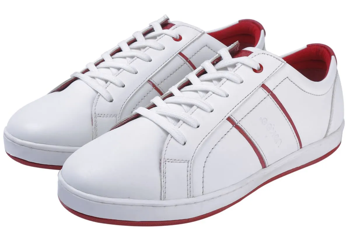 Eeken E1A034 White Stylish Smart Daily Occasional Comfortable Sneakers For Men