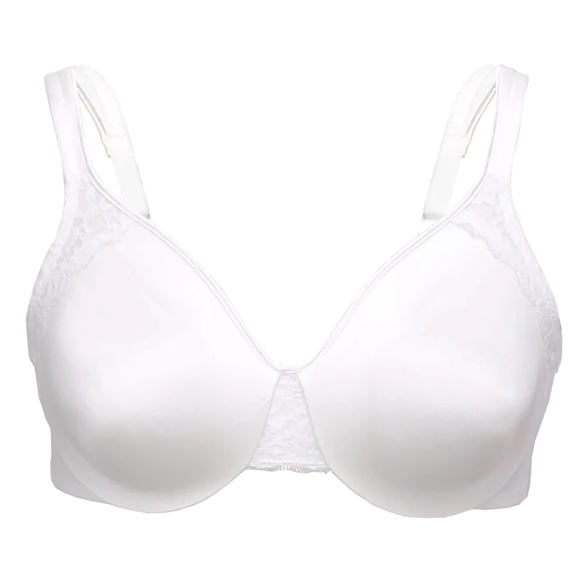 Exquisite Form Fully Minimiser Underwire Bra - White