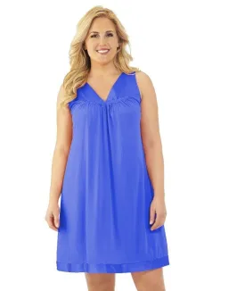 Exquisite Form Short Gown - Rocky Blue