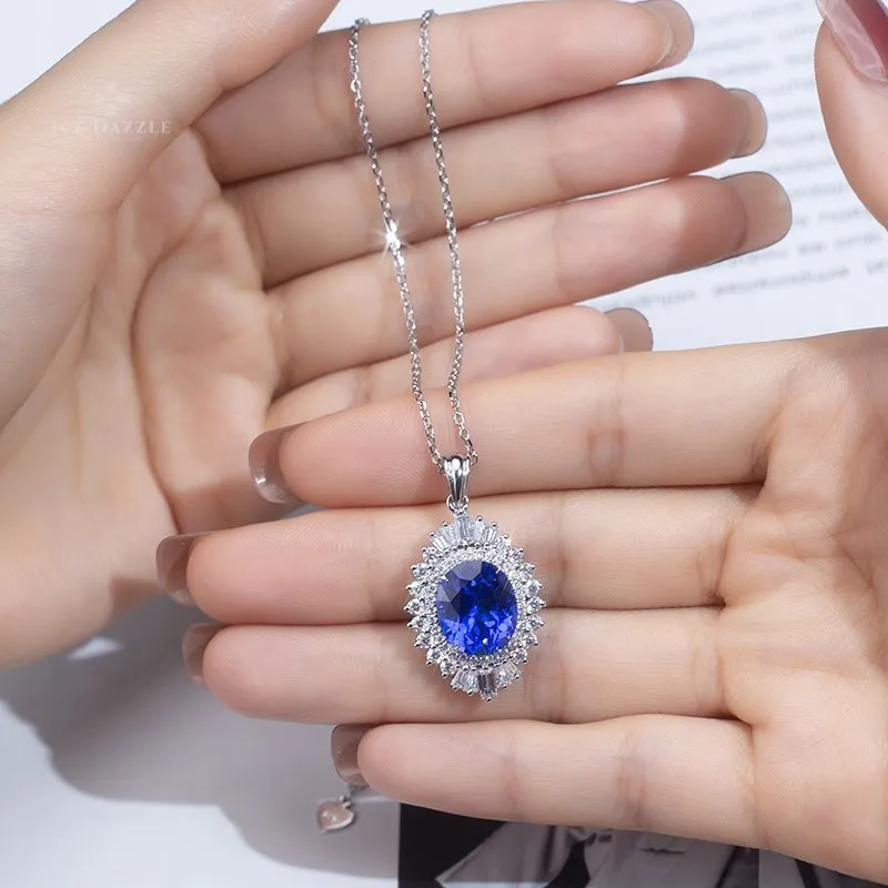 Exquisite Sapphire Pendant