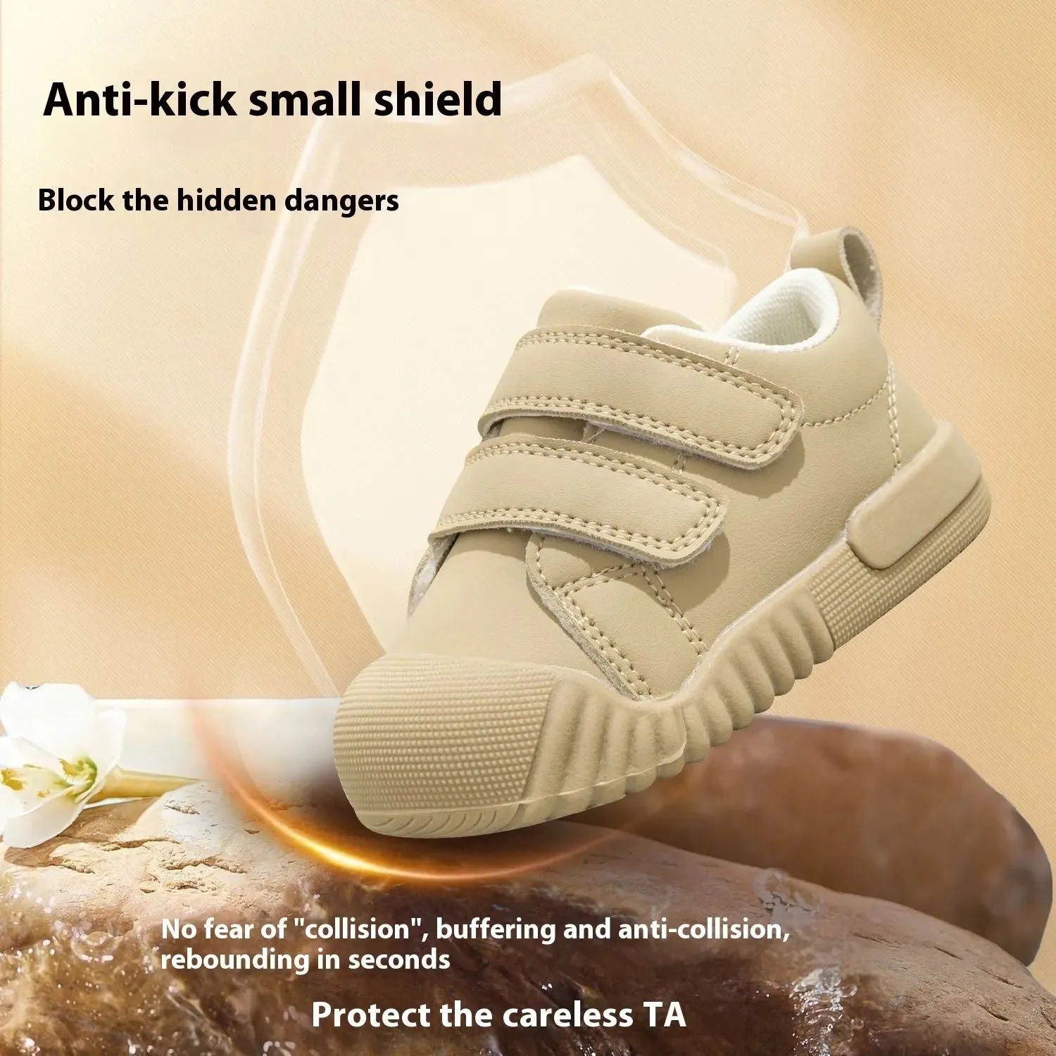 Female Toddler Shoes Soft Bottom Breathable Shoes