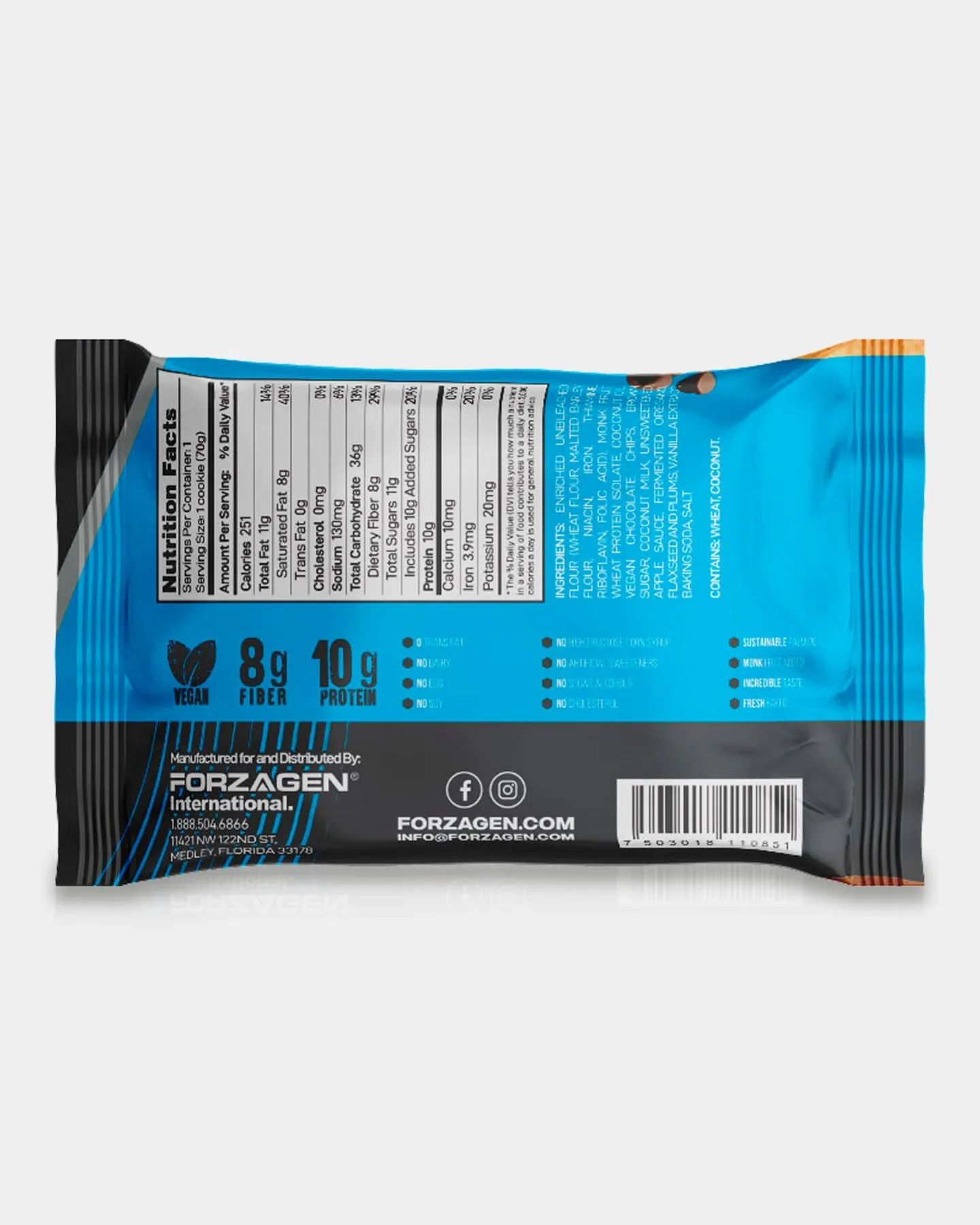 Forzagen Vegan Protein Cookie