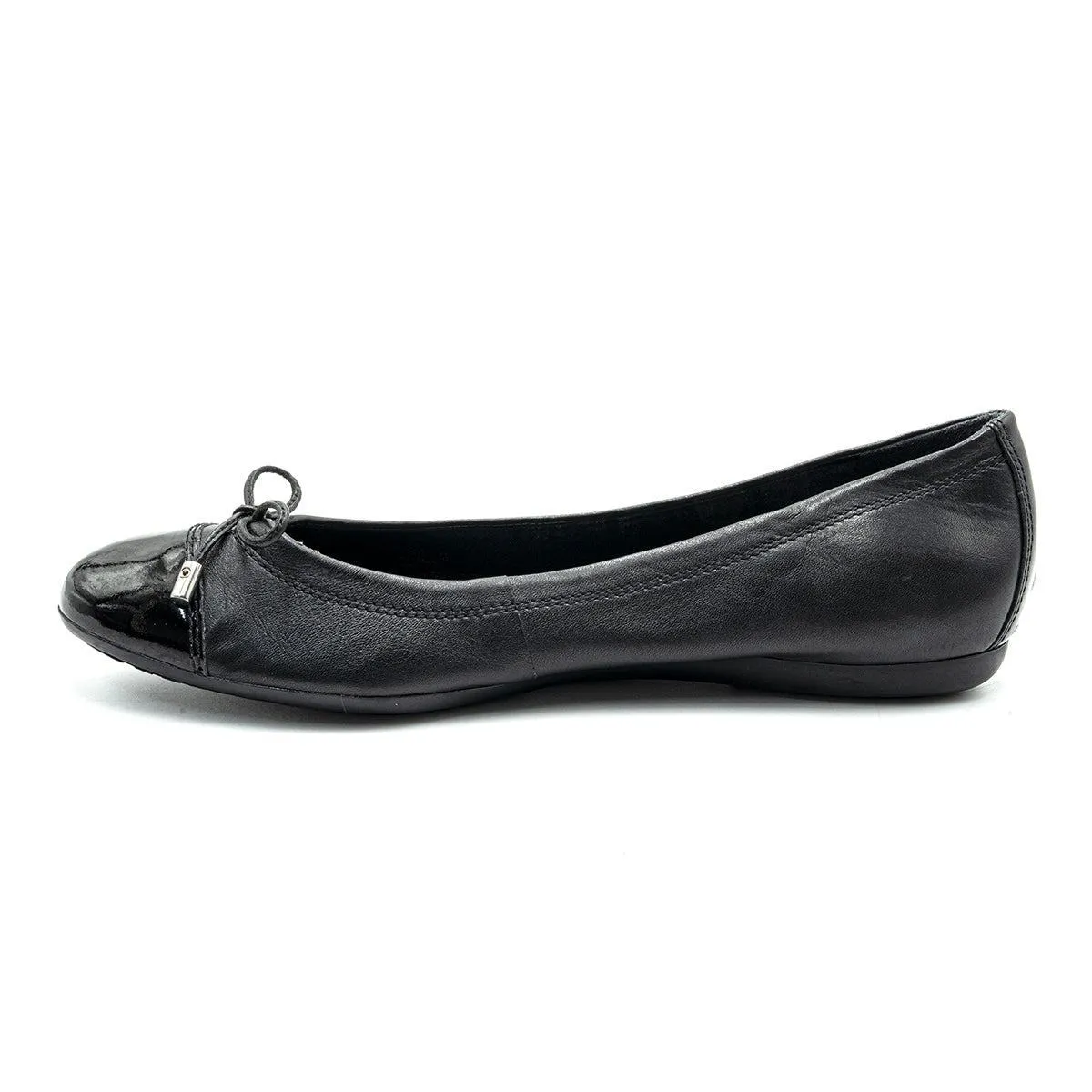 Geox Annytah D Ballerinas Leather Black Colour For Women