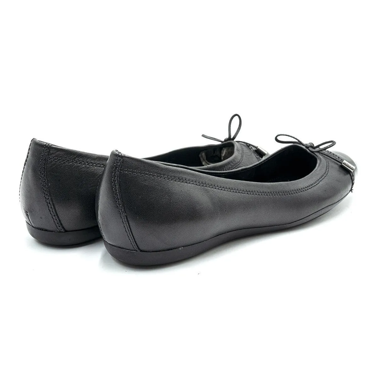 Geox Annytah D Ballerinas Leather Black Colour For Women