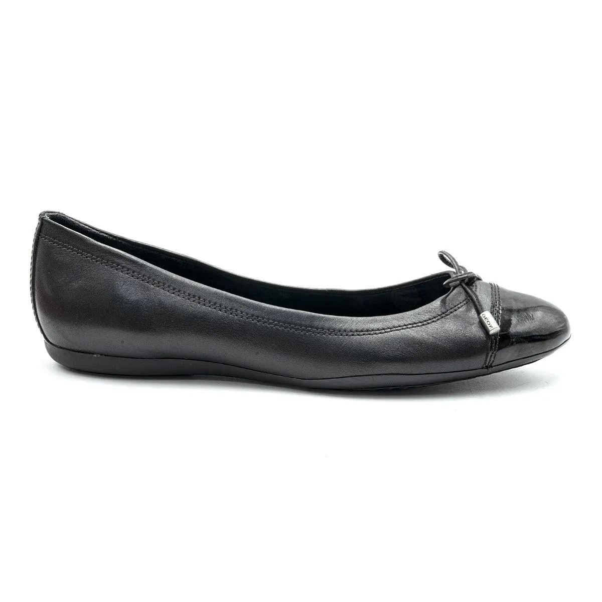 Geox Annytah D Ballerinas Leather Black Colour For Women