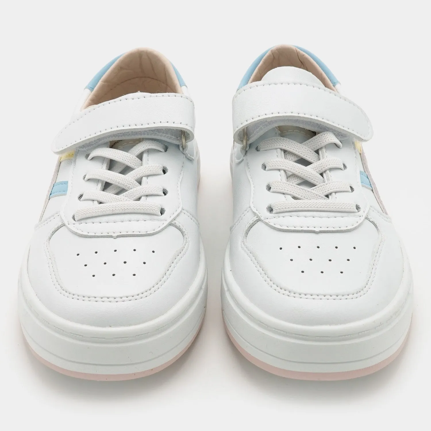 Girls Sneaker 2333-White Pink