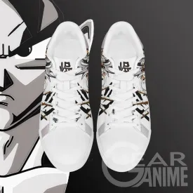 Goku Ultra Instinct Skate Shoes Dragon Ball Custom Anime Shoes