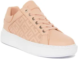 Guess Ivee Platform In Pink For Women