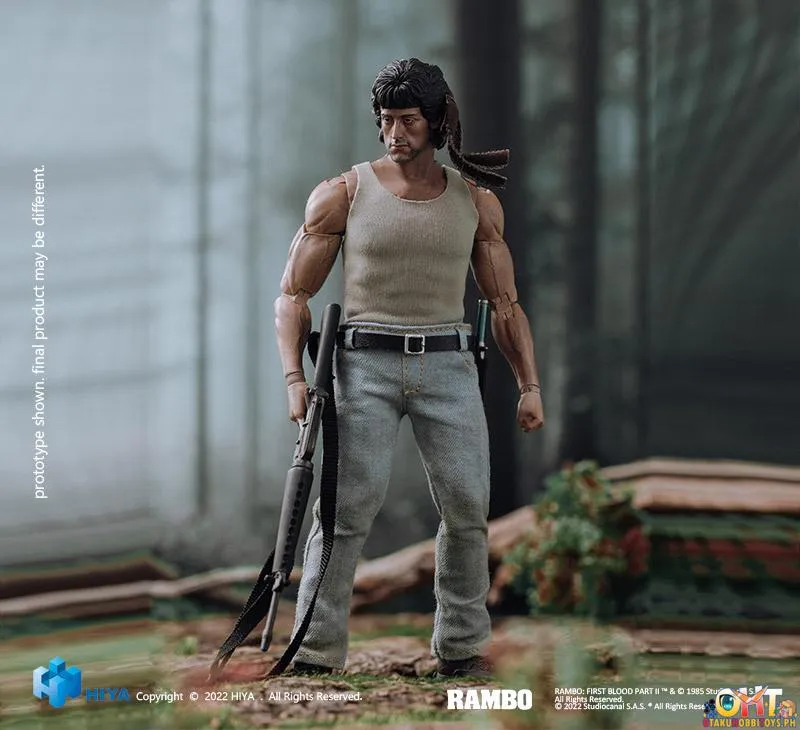 Hiya Toys FIRST BLOOD EXQUISITE Super Series 1/12 Rambo