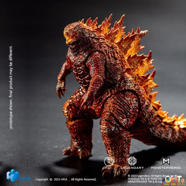 Hiya Toys Godzilla: King of the Monsters EXQUISITE BASIC Burning Godzilla EBG0071