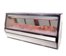 Howard McCray (CFS40E) Refrigerated Fish and Poultry Case with Glass Doors, Available Lengths: 4',6', 8', 10', and 12'