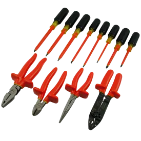 Insulated 12 Piece Screwdriver/Pliers Set