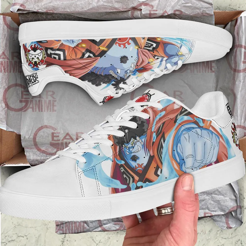 Jinbei Skate Shoes OP Custom Anime Shoes