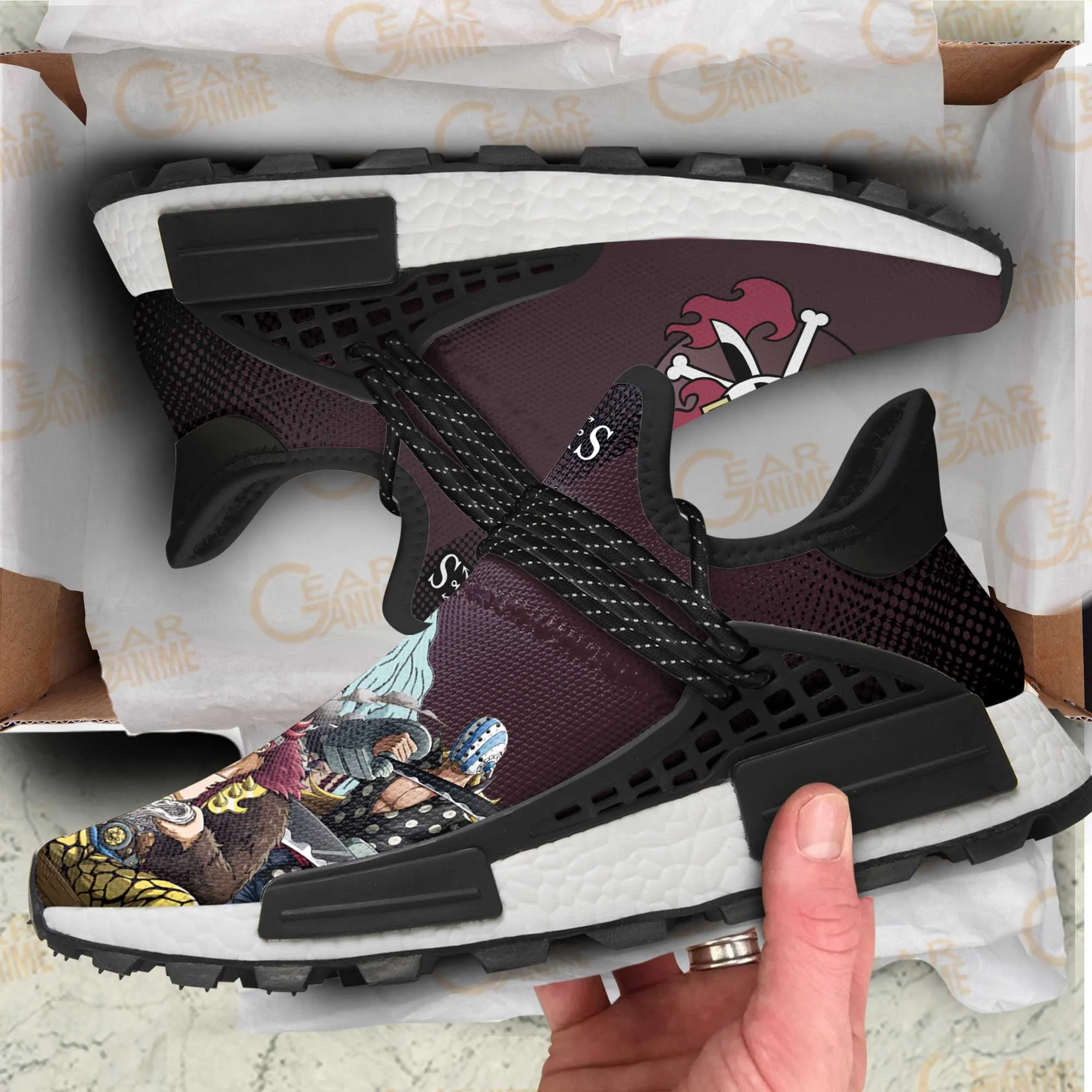 Kid Pirates Shoes OP Custom Anime Shoes TT12