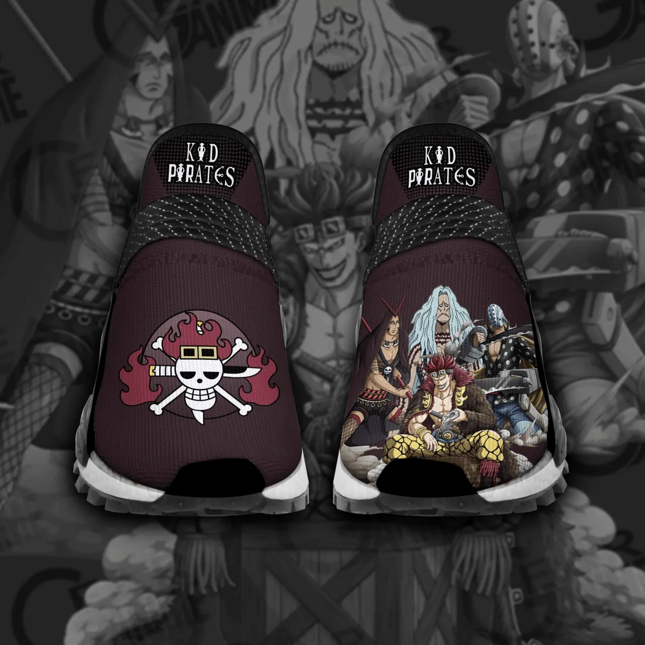 Kid Pirates Shoes OP Custom Anime Shoes TT12