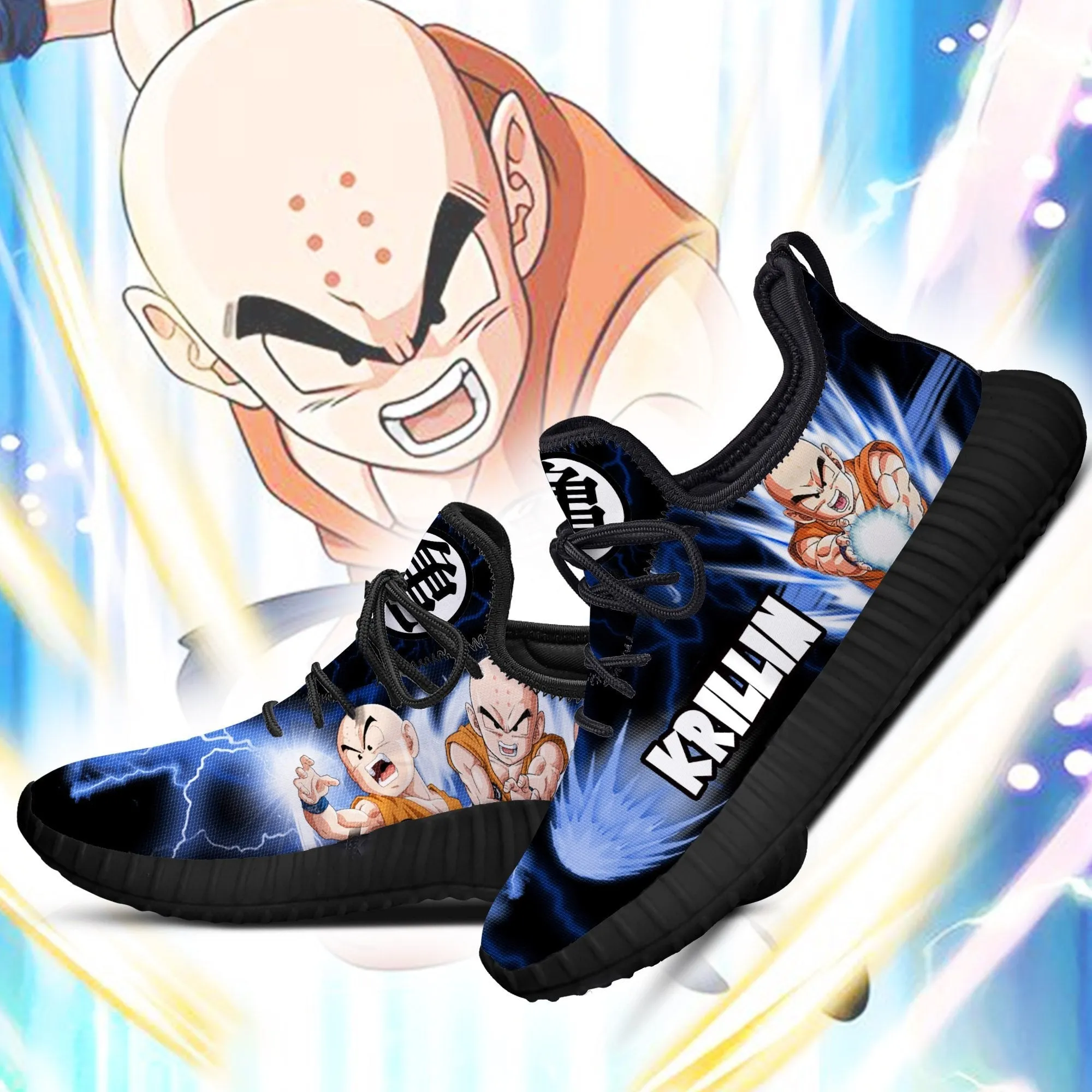 Krillin Reze Shoes Dragon Ball Anime Shoes Fan Gift TT04