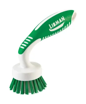 Libman 2 in. W Hard Bristle 4 in. Plastic/Rubber Handle Kitchen Brush