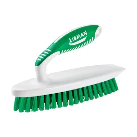 Libman 2.5 in. W Hard Bristle 4.5 in. Plastic/Rubber Handle Scrub Brush